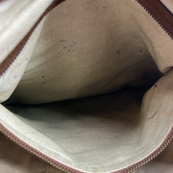 Gucci Brown Pebbled Leather Ride Satchel - Picture 14 of 17